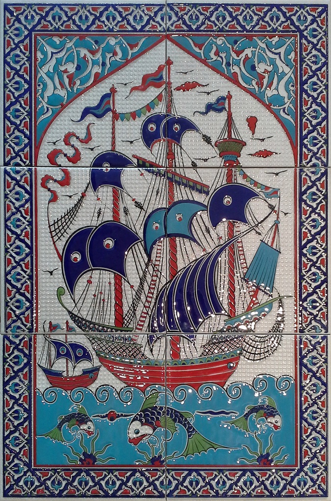 Çini Panolar 40x60-6